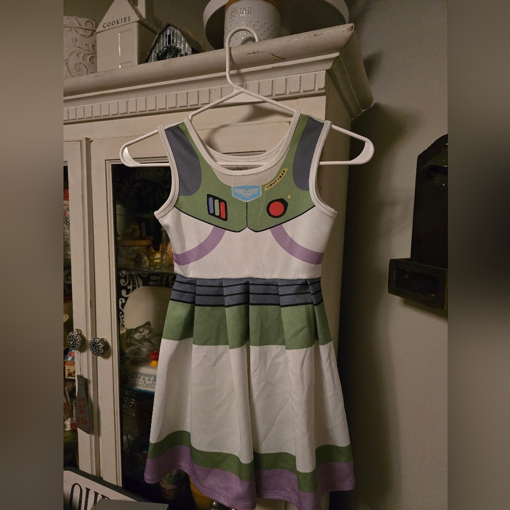 Disney Toy Story Buzz Lightyear Halloween Costume Space Dress